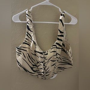 Princess Polly Zebra Print Tank